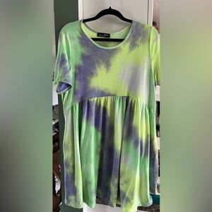 Tie die dress